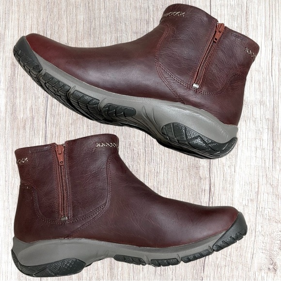 Merrell Womens Size 10 Encore 4 Waterproof Bluff Zip Polar Sable Winter Boots - Picture 3 of 12